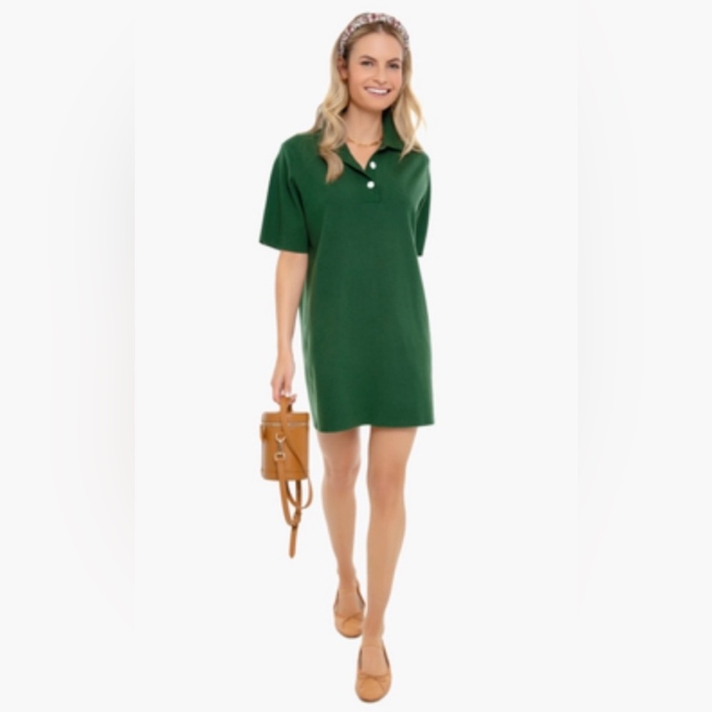 Tuckernuck Channing Polo Shirtdress (size L)